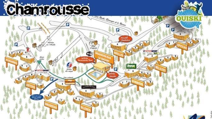 Apartment Chaleureux Aux Pieds Des Pistes Chamrousse